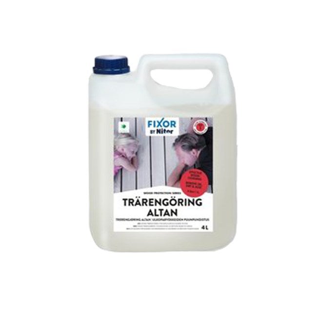 Trärengöring Altan, Steg 1 4L