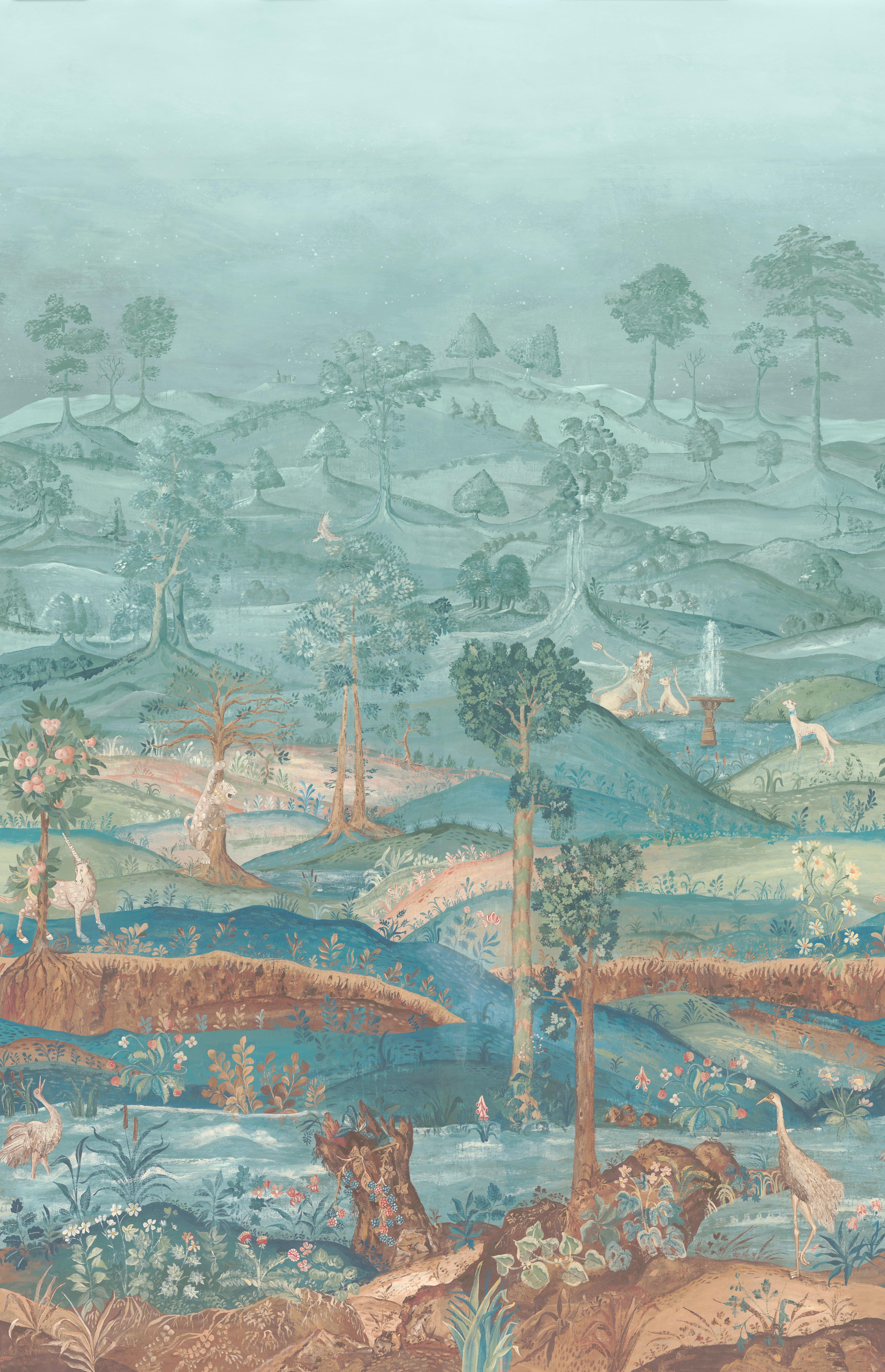 Royal Park Panel Teal