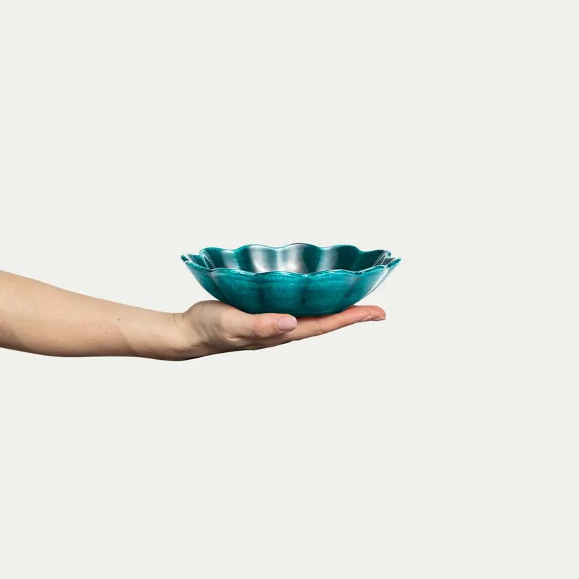 Oyster Skål 18x16 cm Ocean