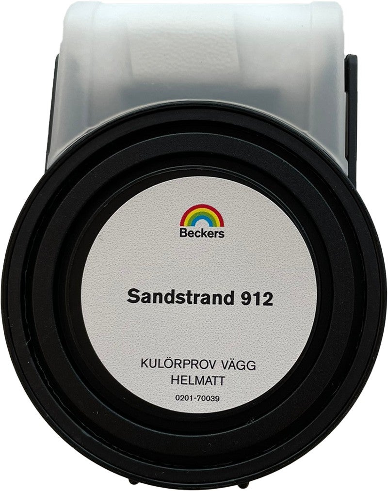Beckers Kulörprov Helmatt 55ml Sandstrand 912 0,055 L Sandstrand 912
