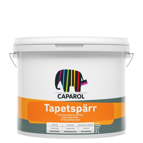 Tapetspärr 10L Vittonad