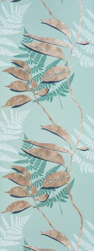 Osborne & Little - Feuille D'Or Folium Feuille D'Or Aqua/