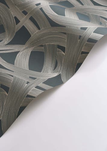 Casadeco - Shimmy Bleu Petrole / Gri Annees Folles