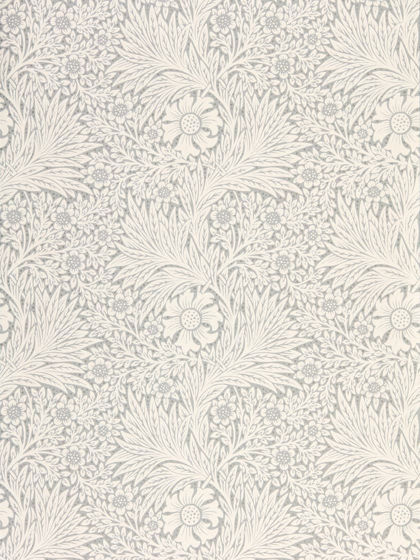 Morris & Co - Pure Marigold Cloud Grey Pure Morris North Wallpap