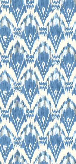 GP&J Baker - Original Zaraband Blue BW45130-2