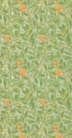 Arbutus Green/Terracotta Morris and Friends Wallpa