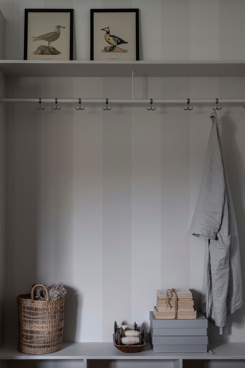 Bred Rand, Silver Enfärgad & Randig