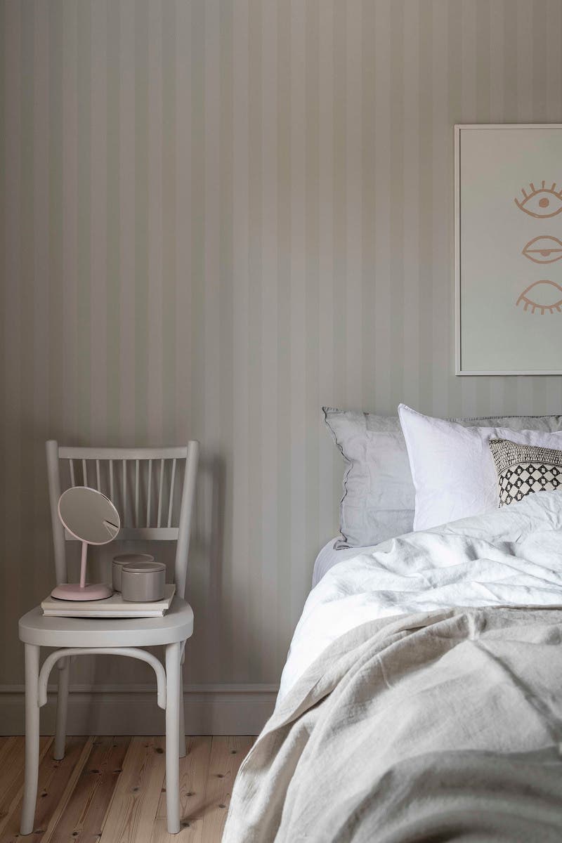 Blockrand, Grön Enfärgad & Randig