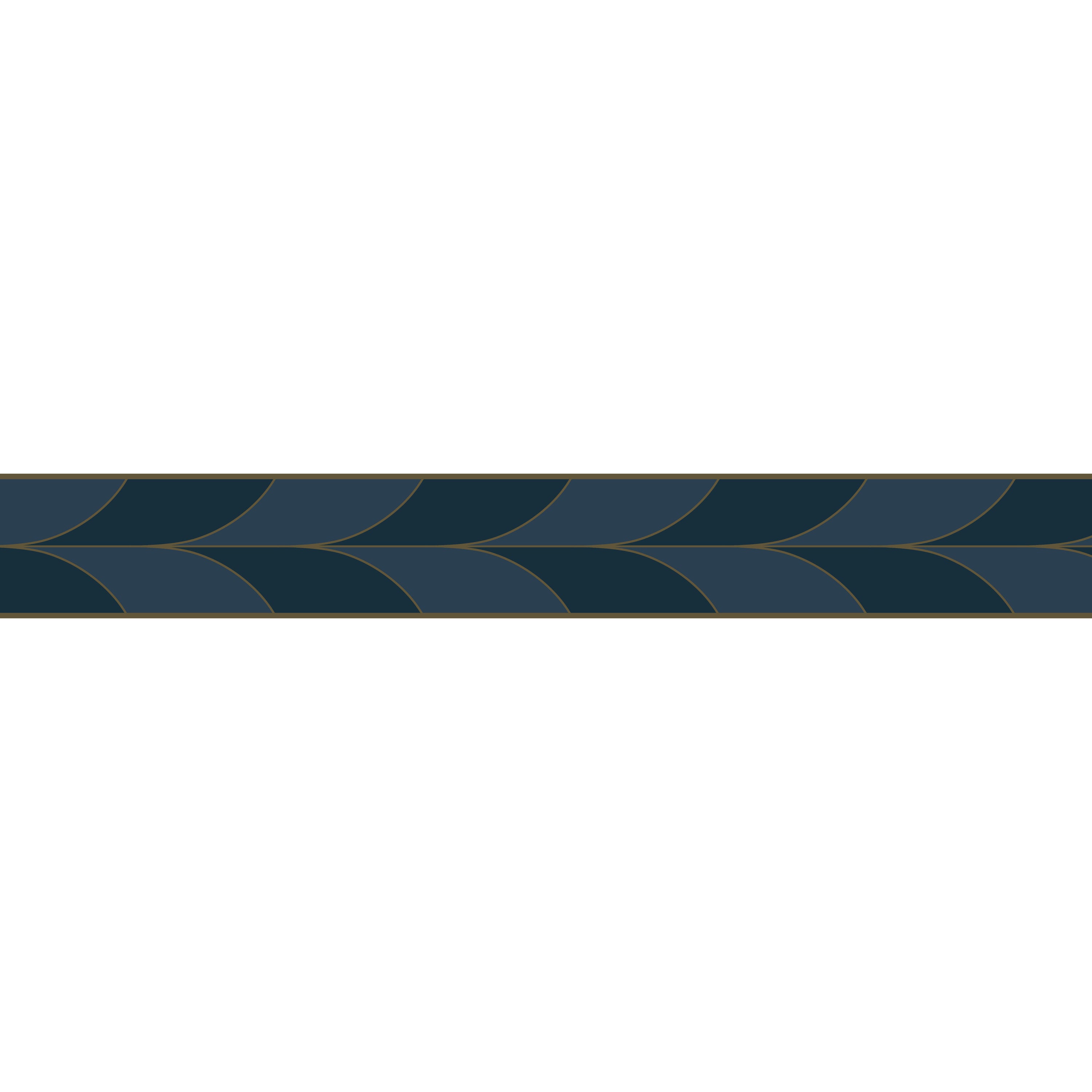 Casadeco - La Festive Bleu Petrole Annees Folles