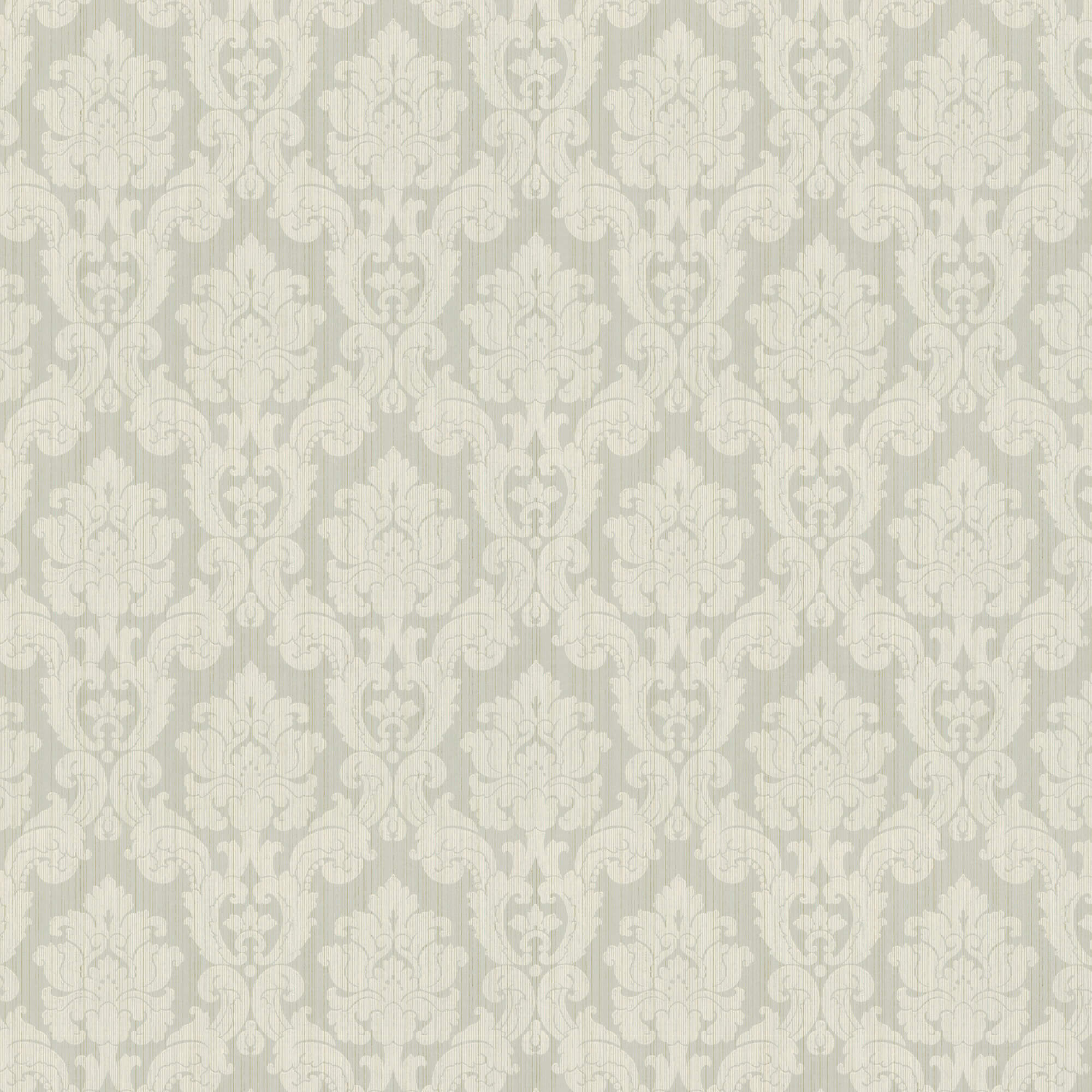 Lim & Handtryck - Madras - Grön/Glimmer x133-17