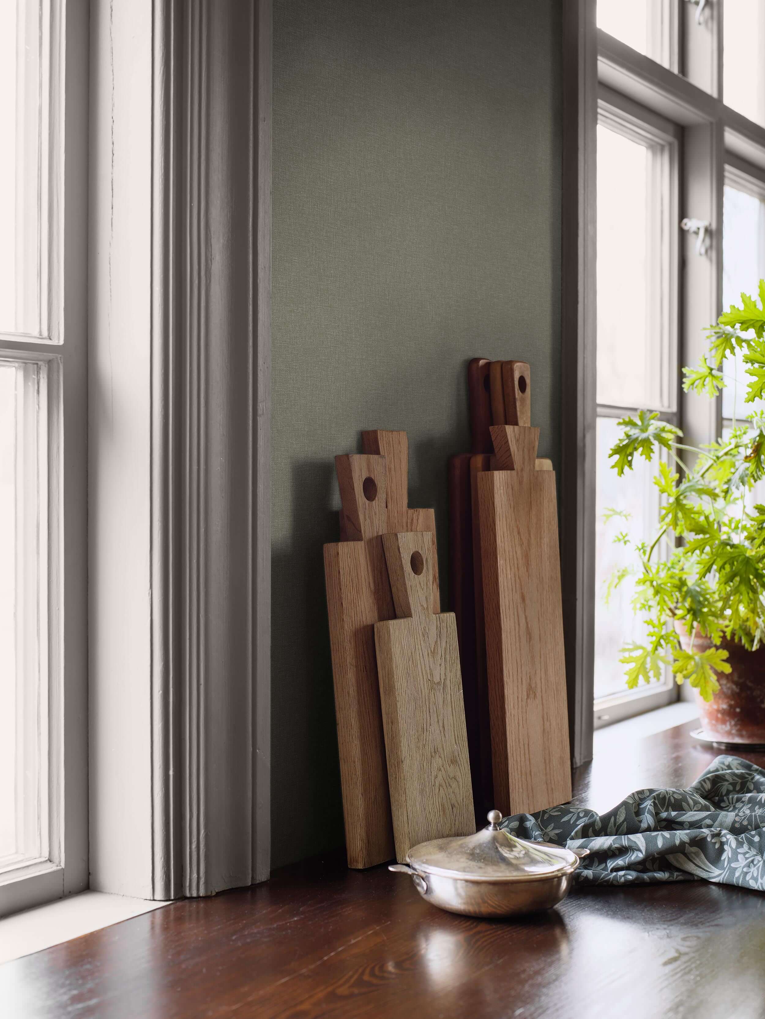 Boråstapeter - Canvas Olive