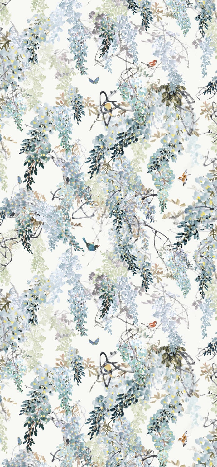 Sanderson - Wisteria Falls Aqua