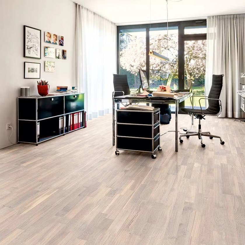 Ek Öland L Vit Mattlack