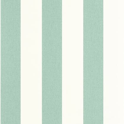 Caselio - Linen Lines Vert Menthe Basics
