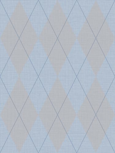 Carma - Navy, Grey & White