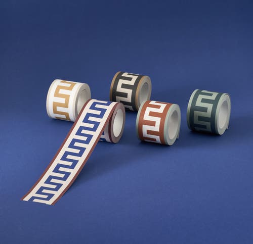 Casadeco - L'Audacieuse Celadon / Bl Galons & Frises