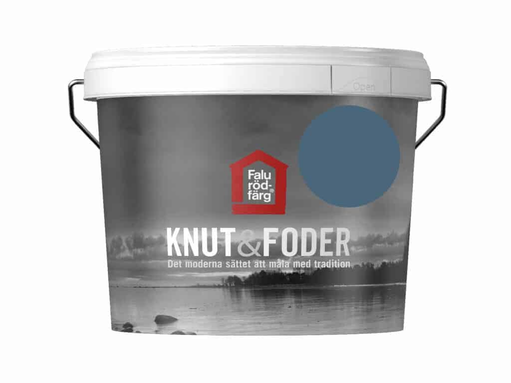 Falu Rödfärg Knut & Foder - Blå 3L