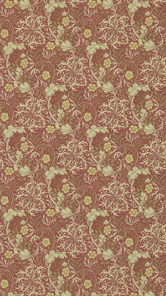 Morris Seaweed Red/Gold Morris 160th Anniversary