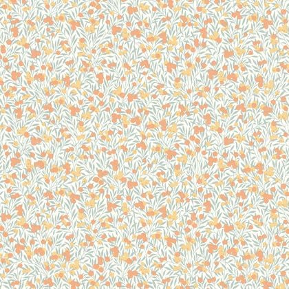 Casadeco - Cherry Blanc / Corail Flower Market