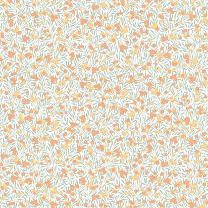 Casadeco - Cherry Blanc / Corail Flower Market