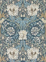 Honeysuckle & Tulip Woad/ Morris and Friends Wallpa