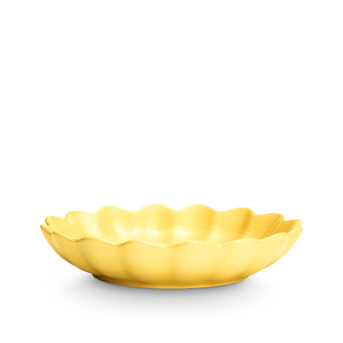 Oyster Skål 24cm Gul