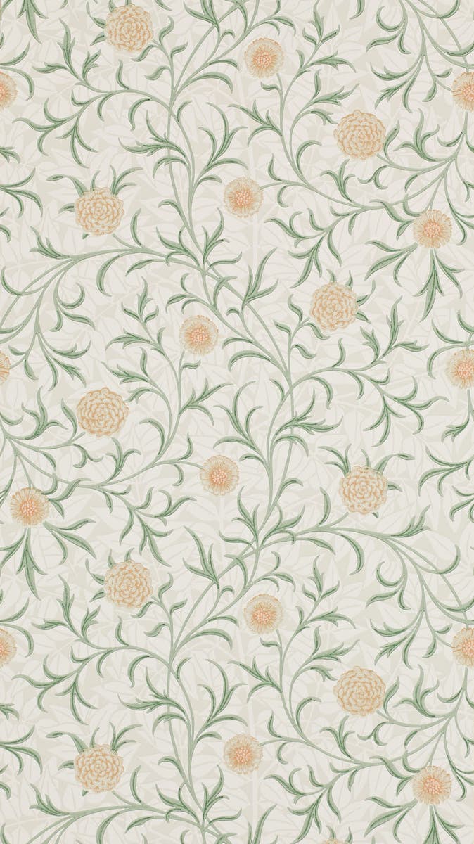 Morris & Co - Scroll Thyme/Pear Morris 160th Anniversary