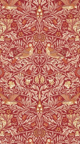 Morris & Co - Bird Madder/Weld Emery Walkers House Wall