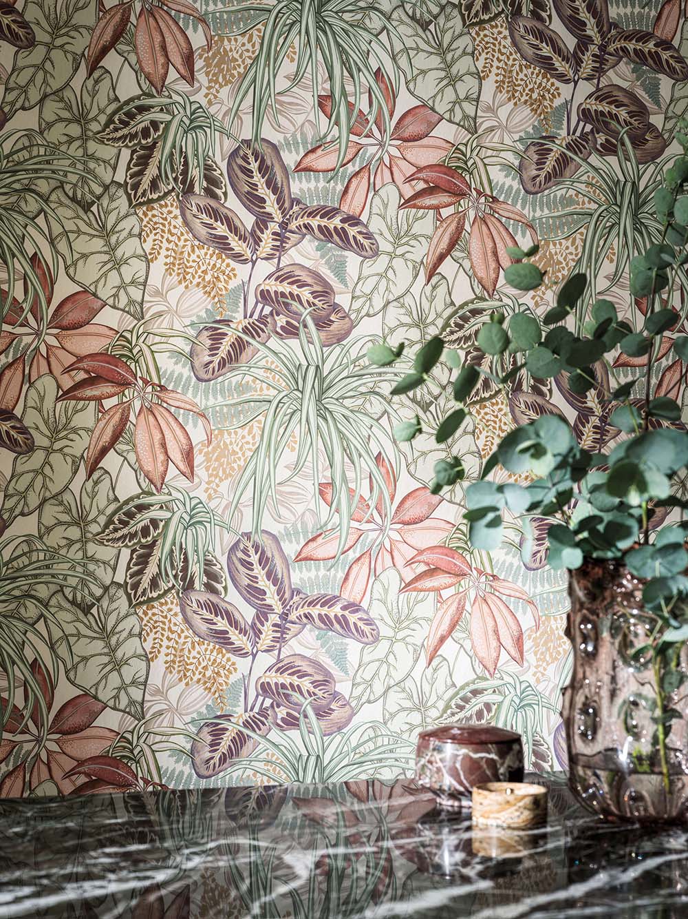 Osborne & Little - Ananda Hothouse Lichen  Blush