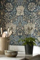 Honeysuckle & Tulip Woad/ Morris and Friends Wallpa