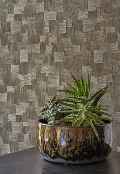 Casadeco - Dura Noir Reglisse Babylone Cad