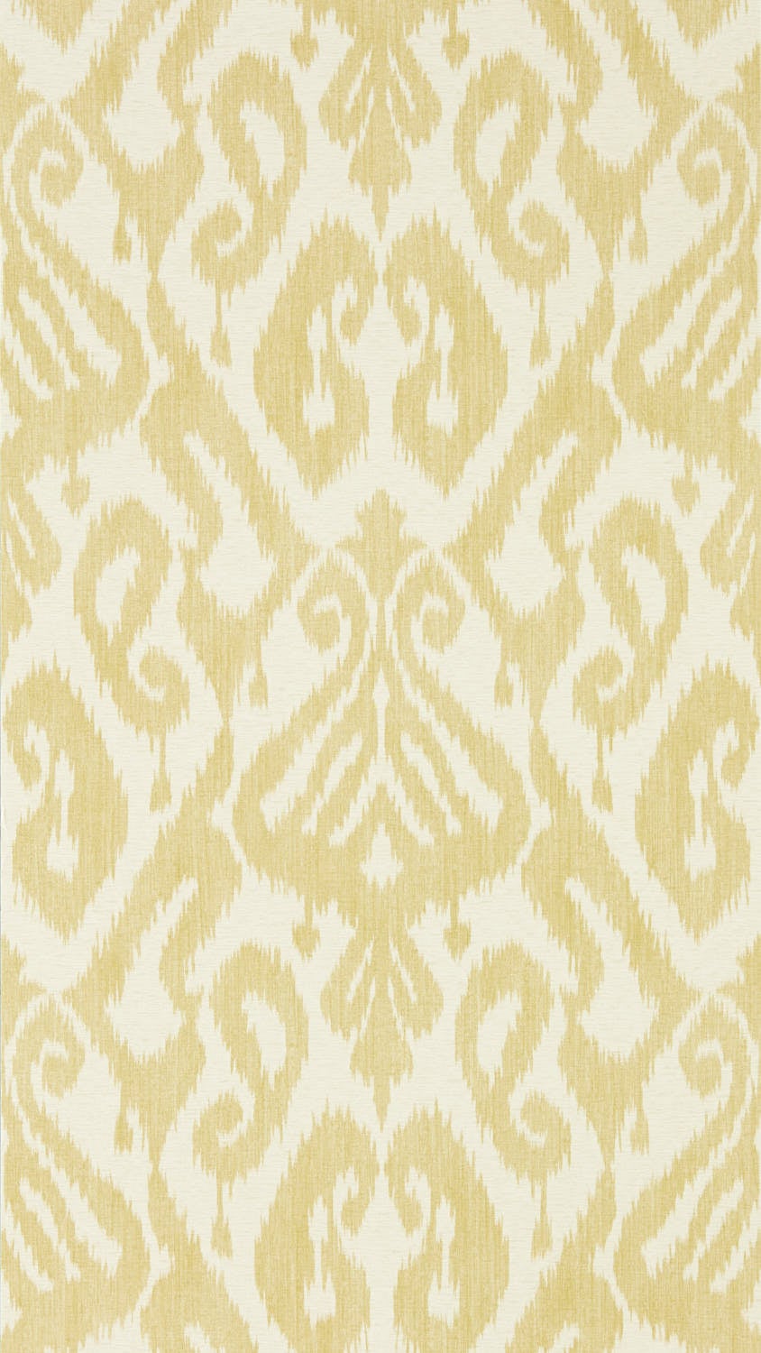 Sanderson - Kasuri Caraway Caspian Wallpapers