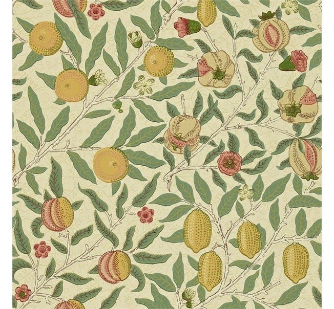 Fruit Beige/Gold/Coral Morris 160th Anniversary