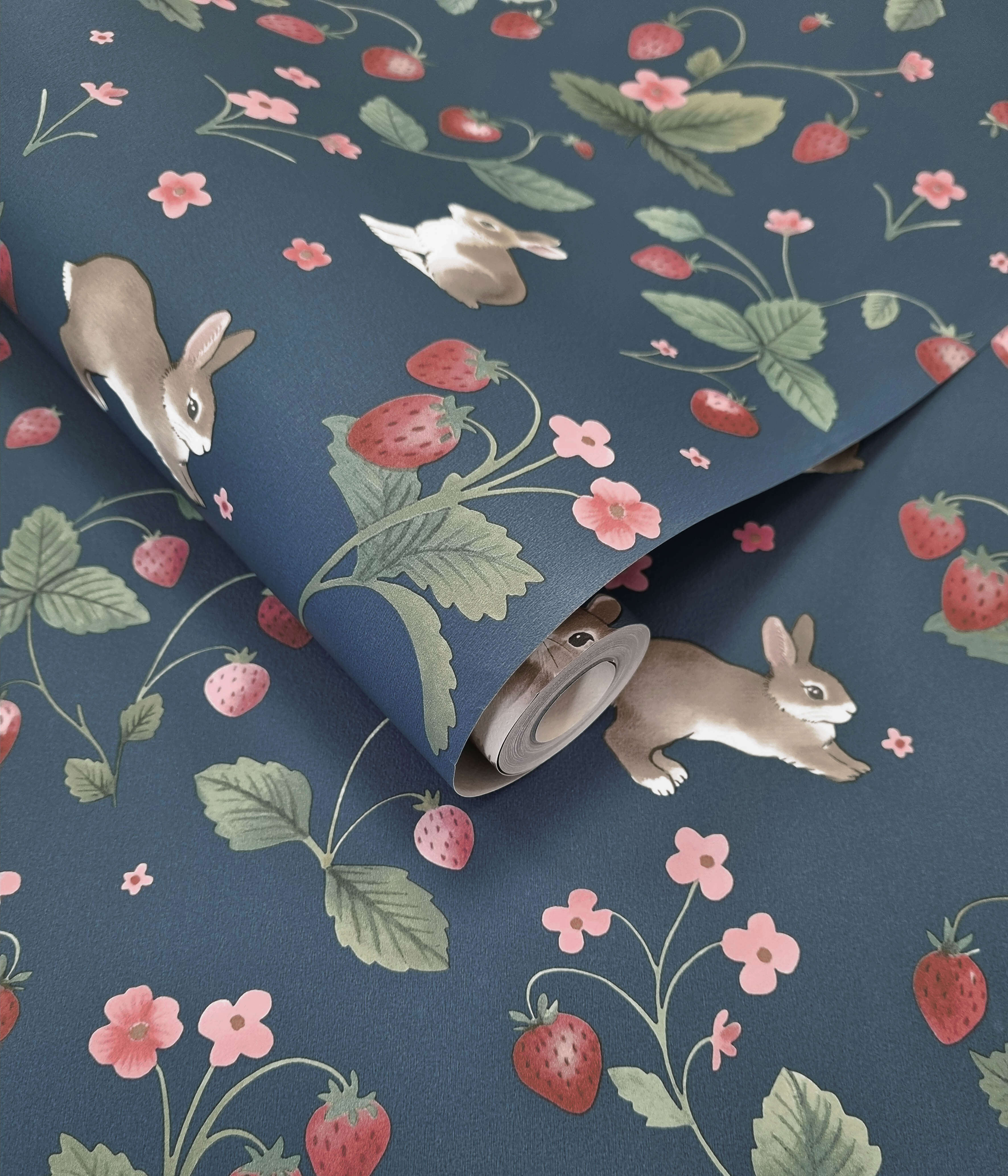 Intrade - Bunnies & Berries Navy