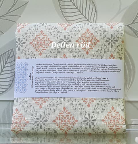 Kökshandduk Dellen Röd 47x70 cm