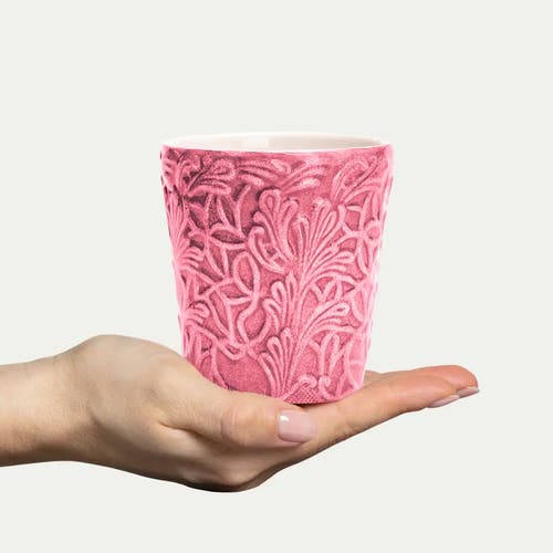 Lace Mugg 30 cl Rosa