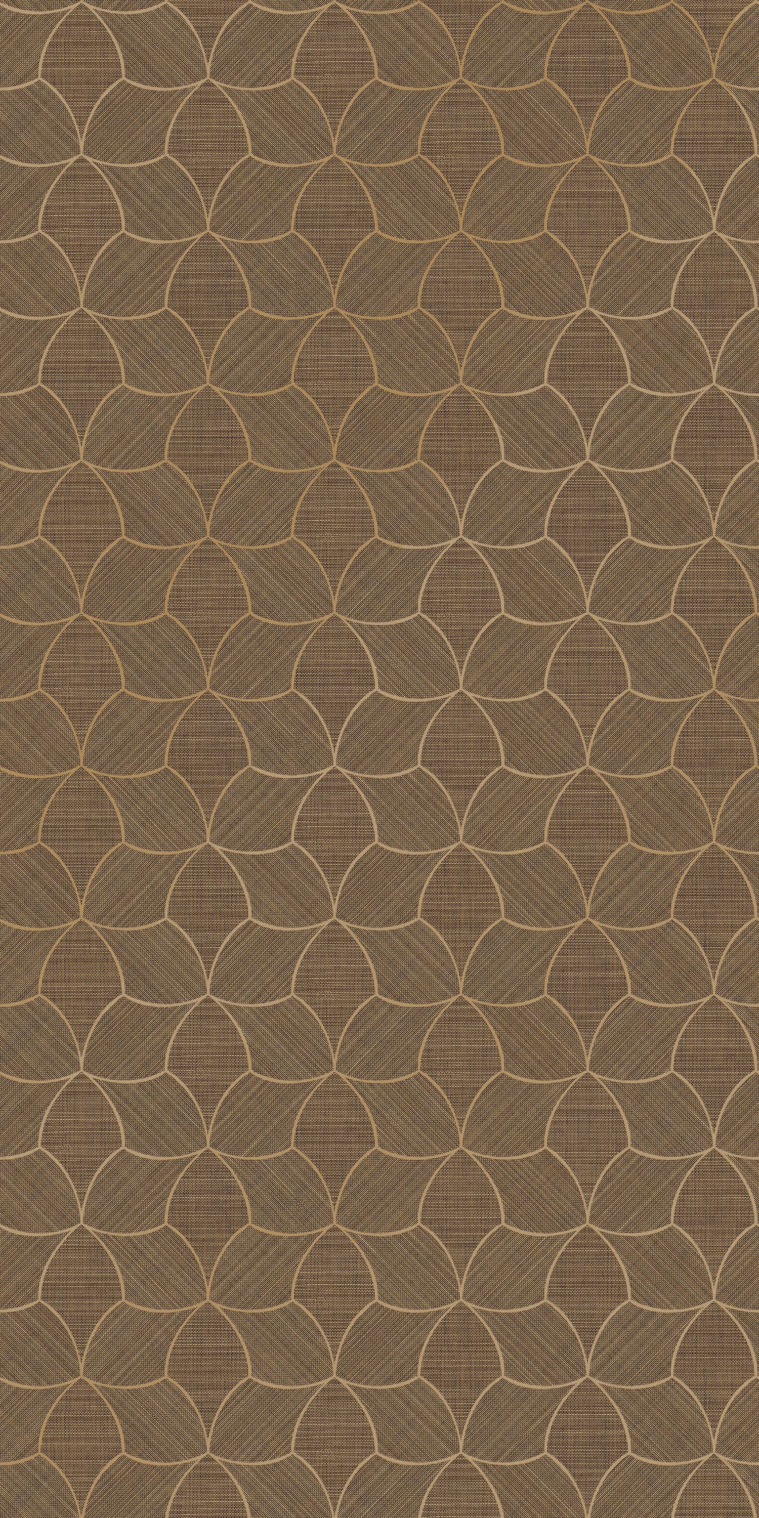 Casamance Tressana Ébène/Doré