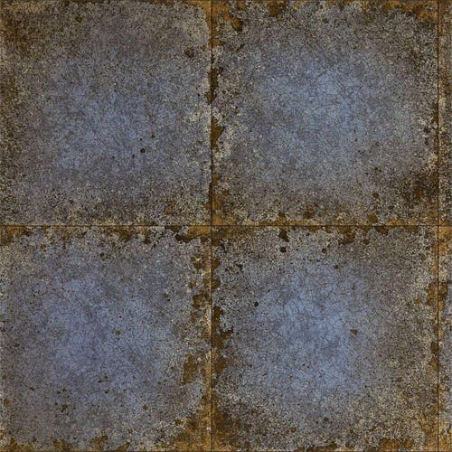 Zoffany - Lustre Tile Sapphire The Muse Wallcoverings