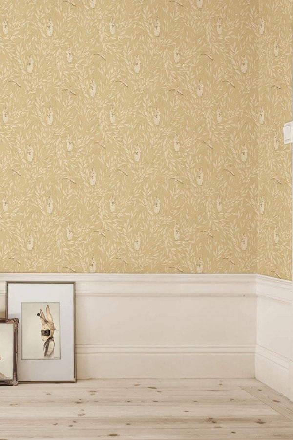 Misty Leaf Fauna Mustard MM-0507
