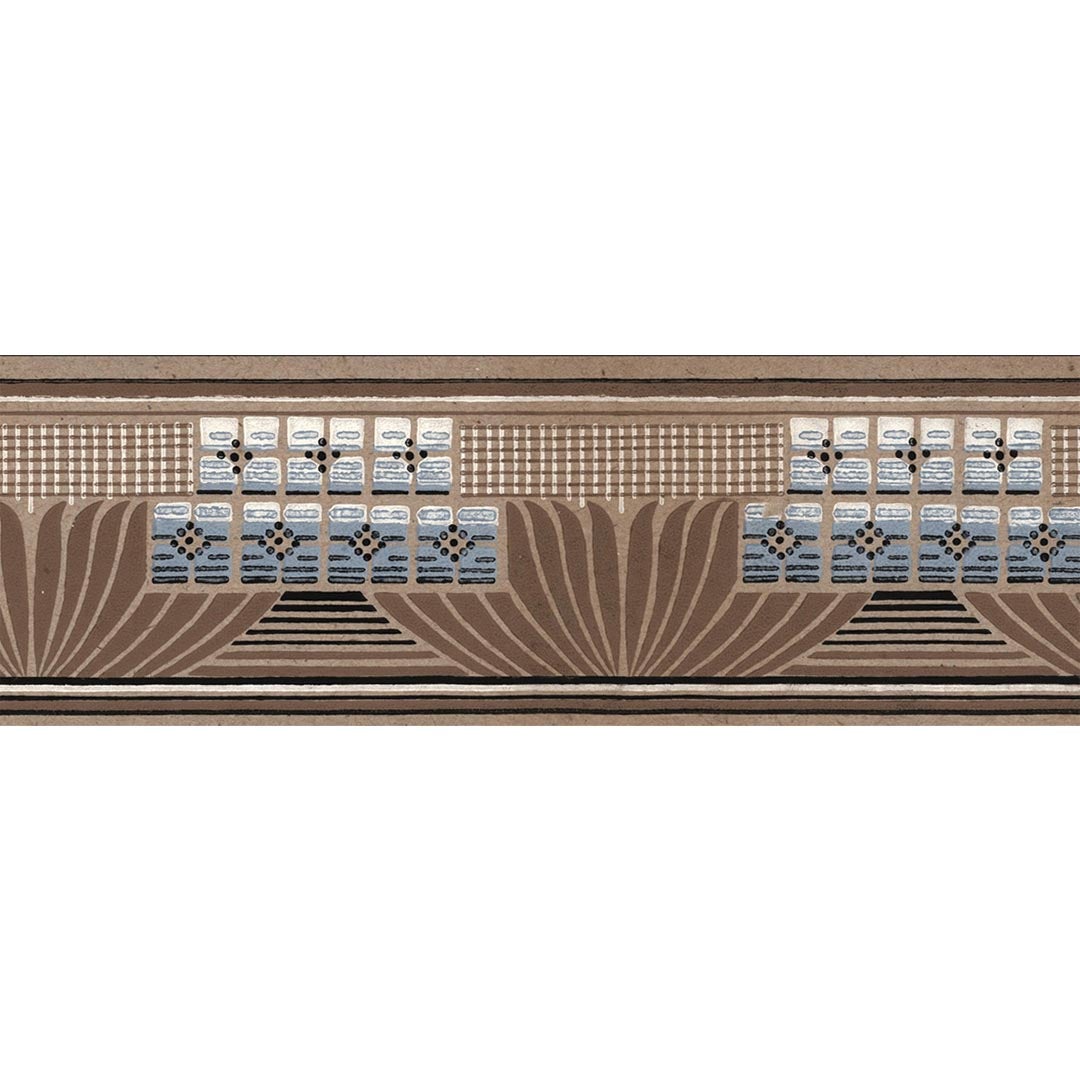 Lim & Handtryck - Wienerjugend - Kvist/Blå B16-40