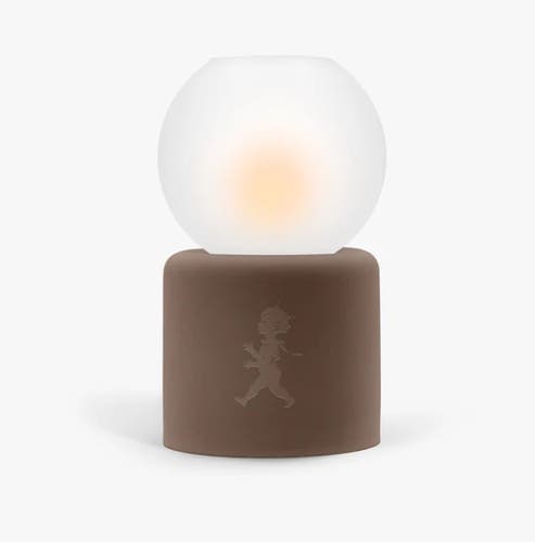 Värmeljuslykta Globe Brun