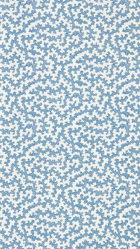 Sanderson - Truffle Indigo Arboretum Wallpapers