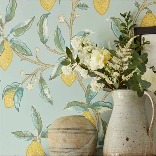 Morris & Co - Lemon Tree Wedgewood Melsetter Wallpapers
