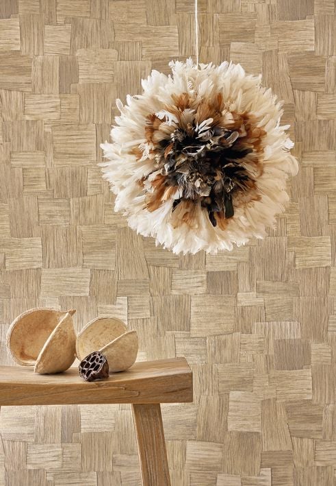 Casadeco - Dura Beige Raphia Babylone Cad