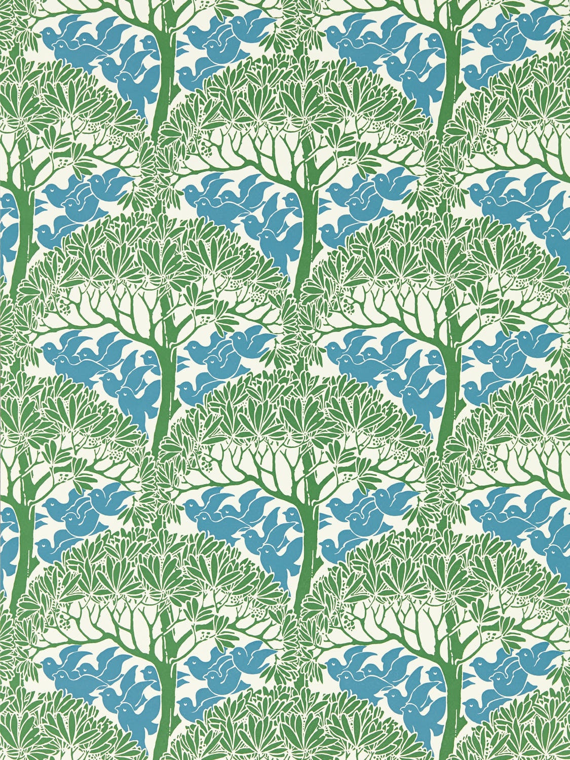 Morris & Co - The Savaric Garden Green Bedford Park Wallpapers