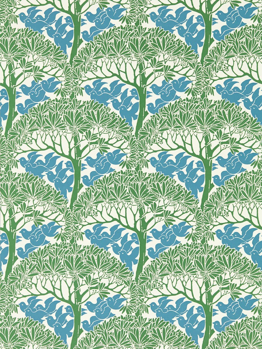 Morris & Co - The Savaric Garden Green Bedford Park Wallpapers