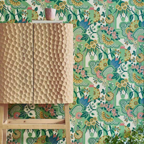 Carma - Pineapple Garden verde V&A Decorative Papers 2