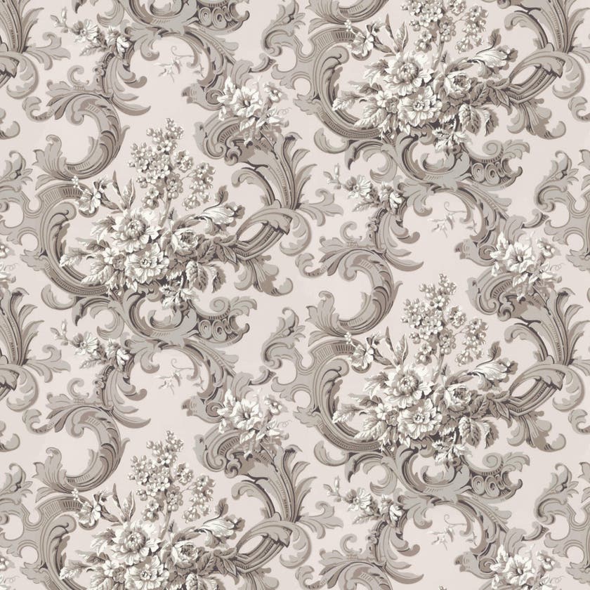 Lim & Handtryck - Franska Buketten - Grå/Rosa x109-31