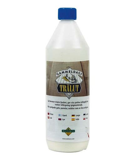 Gammeldags Trälut Ofärgad 1L