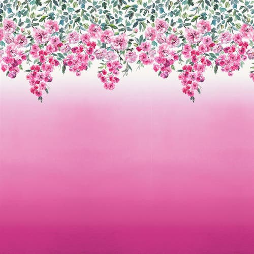 Designers Guild - Trailing Rose - Panel Shanghai Garden